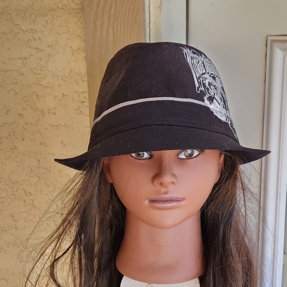 Vince Neil Ink brand The‎ strip Las Vegas fedora hat black main image 10